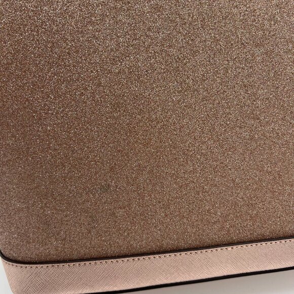 Kate Spade Glitter Tote – Rose Gold Champagne - Picture 10 of 10